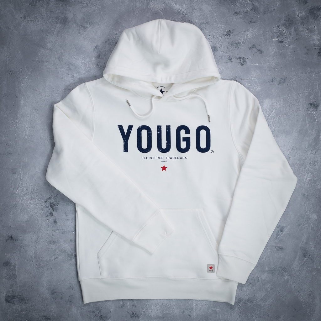YOU GO Young Star Hoodie (weiß)