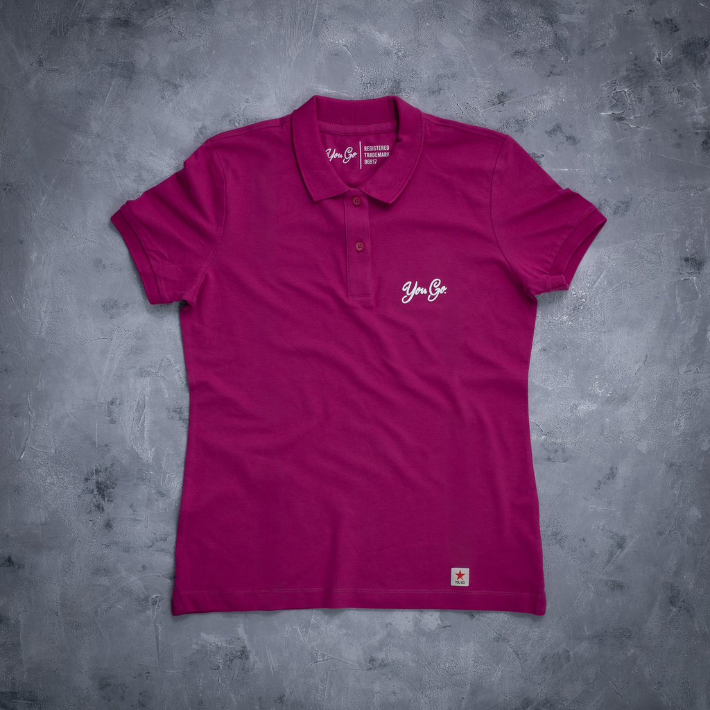 YOU GO Polo (fuchsia)