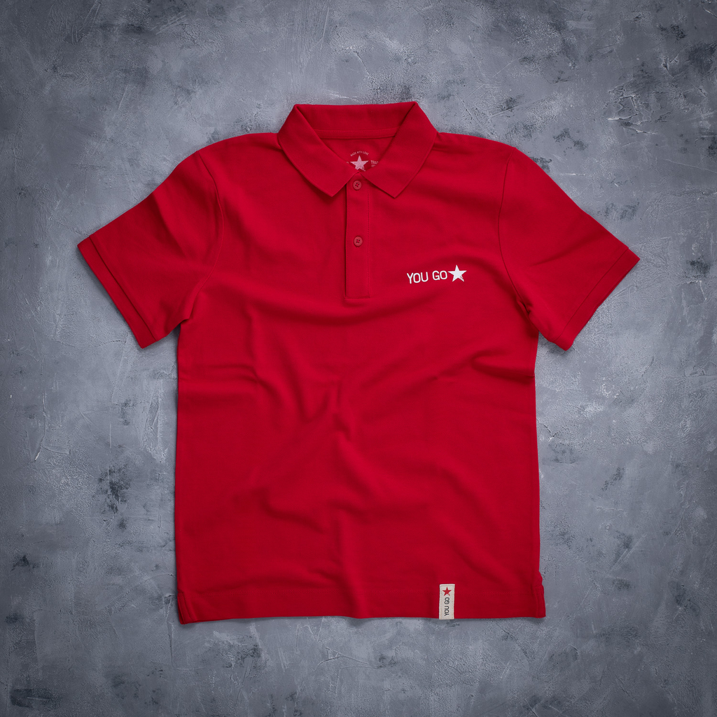 YOU GO Polo (rot)
