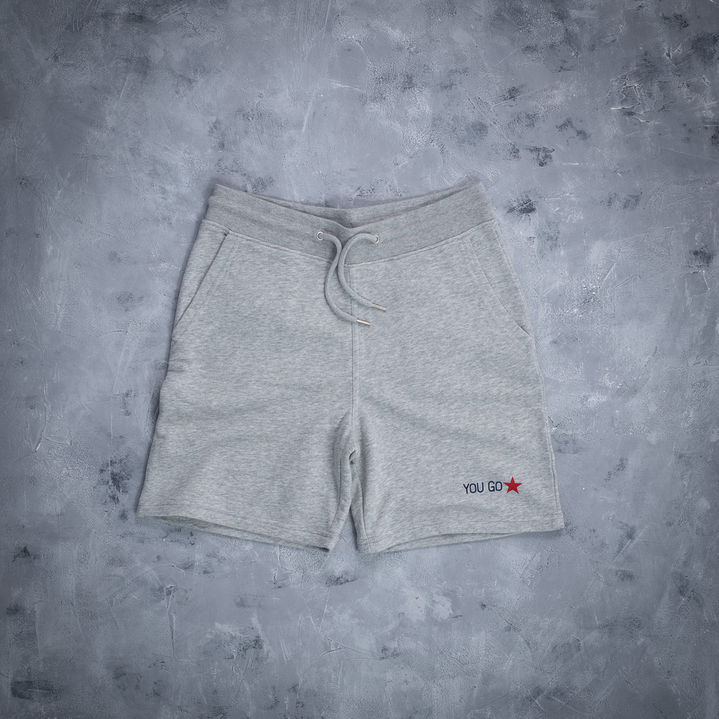 YOU GO Shorts (grau)