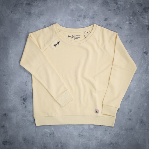 YOU GO Sweatshirt Discrete Written (vanille)