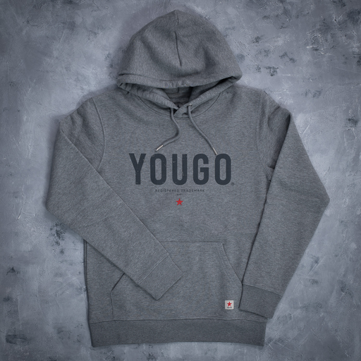 YOU GO Young Star Hoodie (grau)