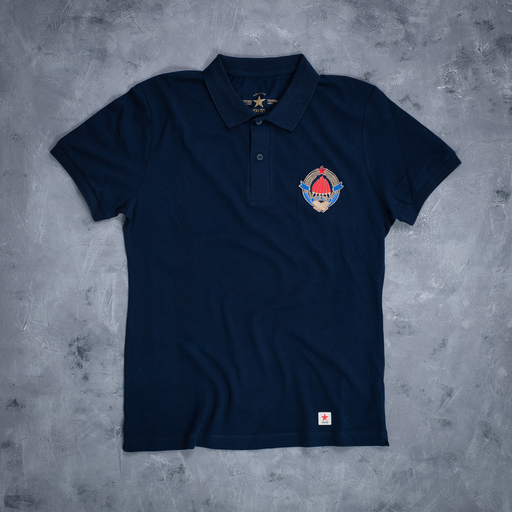 YOU GO Wappen Jugoslawien (marineblau)