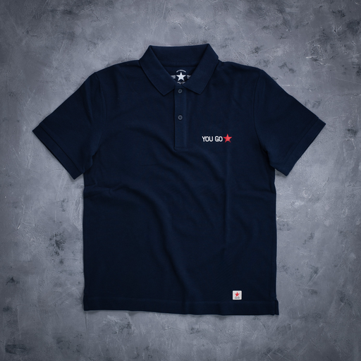 YOU GO Damen Polo (marineblau)