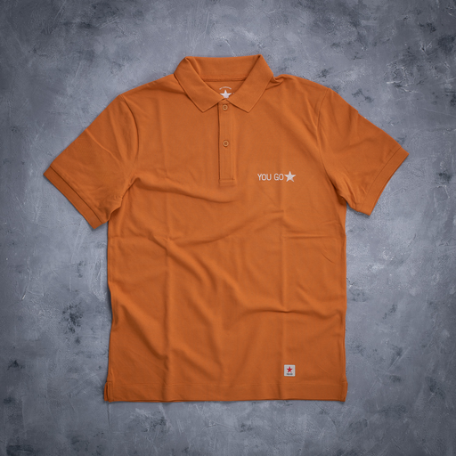 YOU GO Polo (orange)