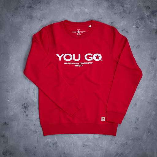 YOU GO Little Star Sweatshirt (rot)